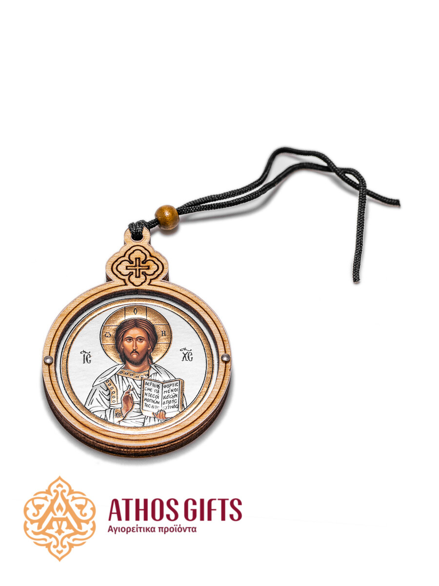 Κρεμαστό αυτοκινήτου Ιησούς Χριστός Παντοκράτωρ