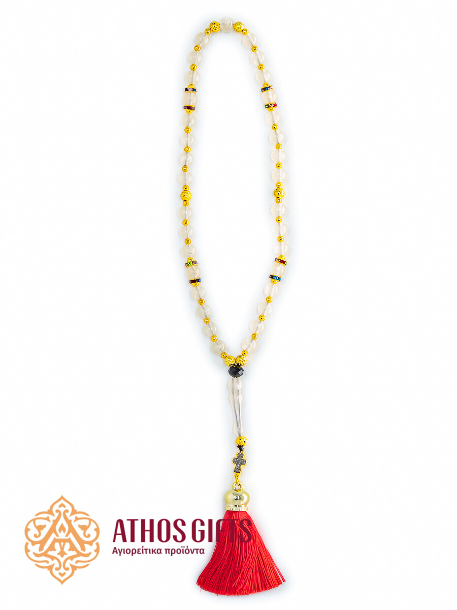 Phosphorescent prayer beads, 33 beads.