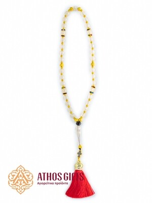 Phosphorescent prayer beads, 33 beads.