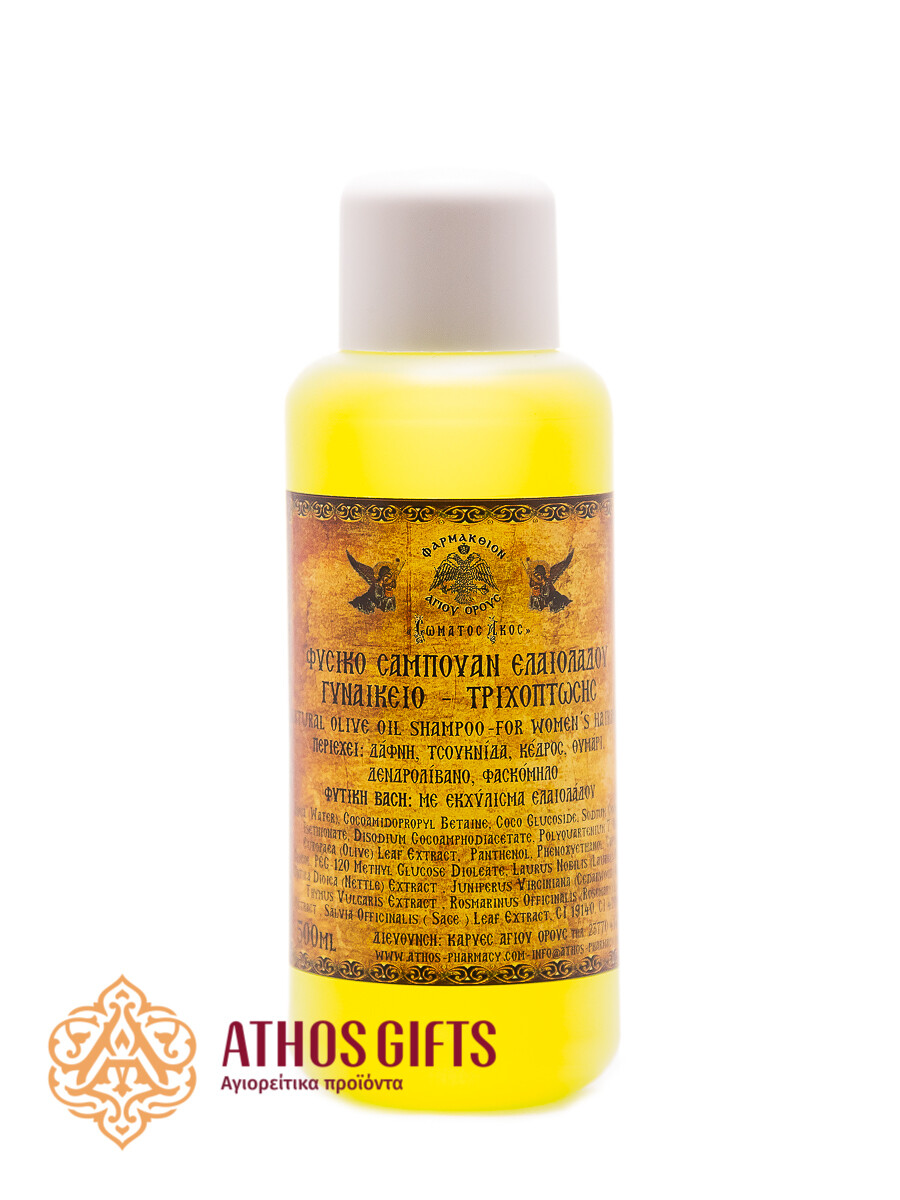 Натуральный шампунь с оливковым маслом для женщин против выпадения волос