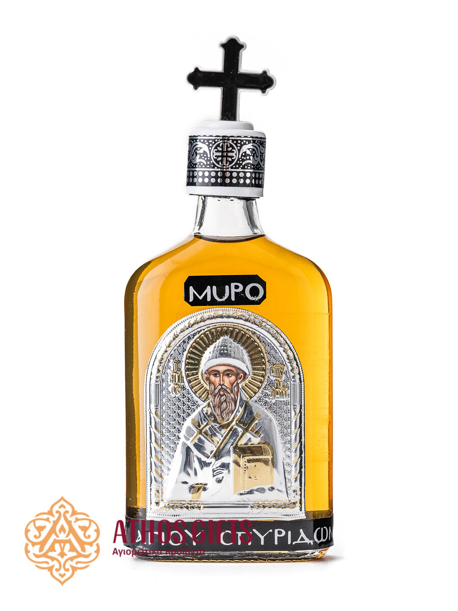 Myrrh from the Cathedral of Saint Spyridon of Trimythous (Corfu Island)