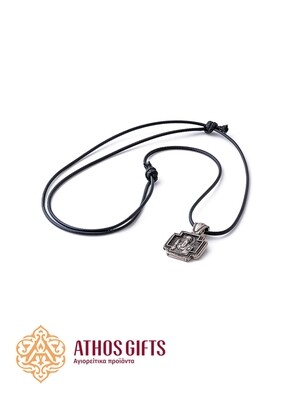 Metal pendant with the image of St. Spyridon of Trimythous