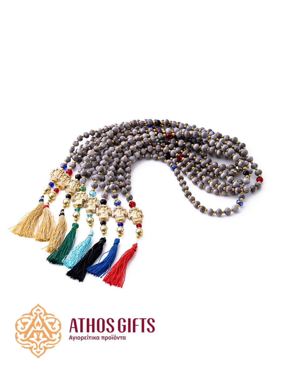 Orthodox prayer ropes “Tears of the Theotokos”, handmade by the monks of Athos