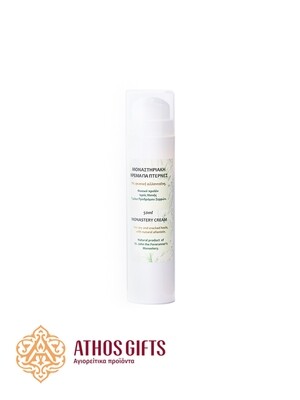 A monastery cream with natural allantoin for softening dry and cracked heel skin.