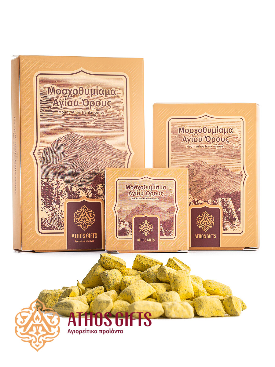 Natural incense with essential oils, with a “honey” fragrance