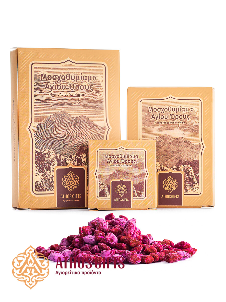 Natural frankincense with essential oils, produced using resin from the Boswellia tree