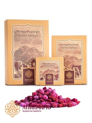 Natural frankincense with essential oils, produced using resin from the Boswellia tree