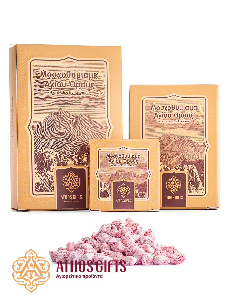 Natural incense with essential oils, produced using resin from the Boswellia tree.