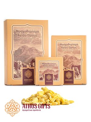 Natural incense with essential oils, produced using resin from the Boswellia tree.