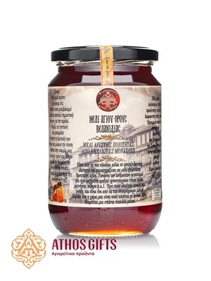 Natural oak honey produced by the monks of Mount Athos