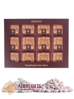 Set of 12 incense sticks with various fragrances.