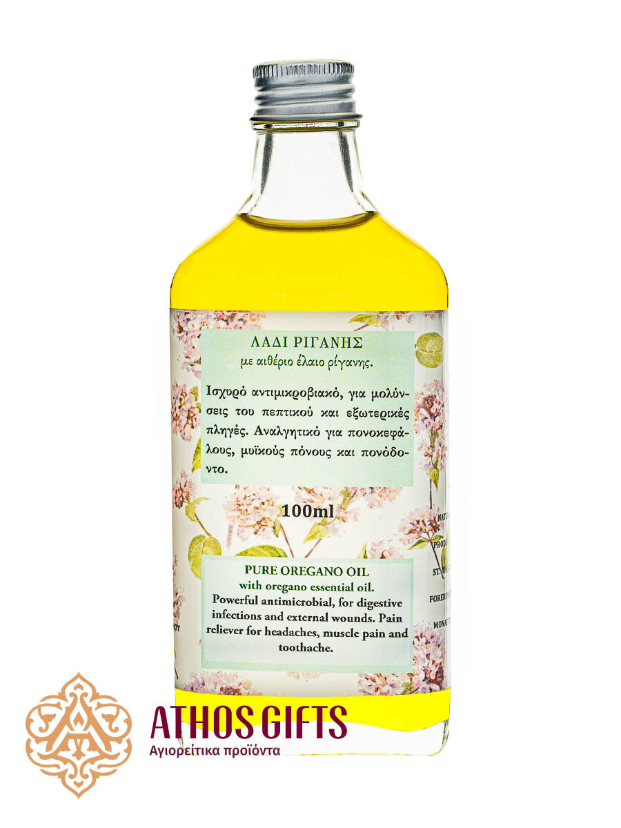 Natural monastery oregano oil.
