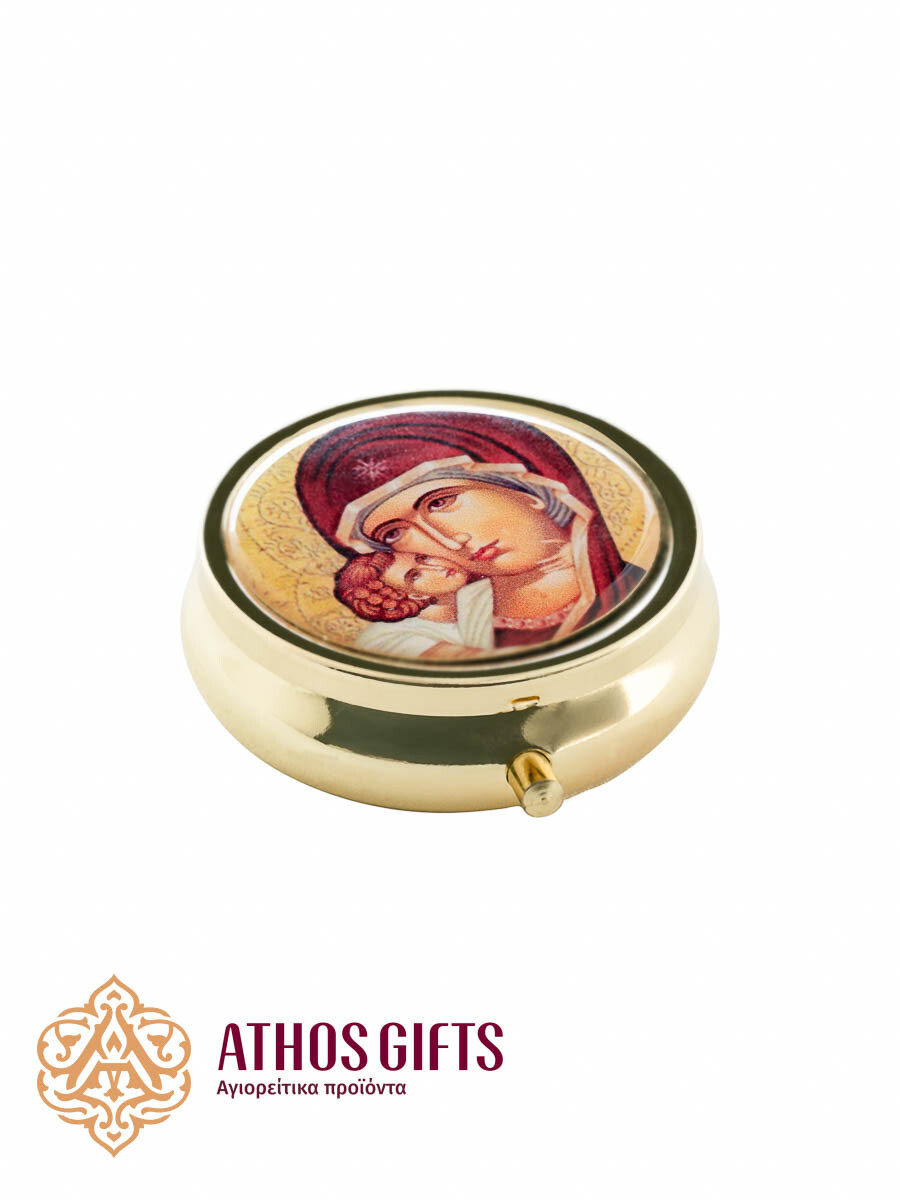 Шкатулка для таблеток Богородица