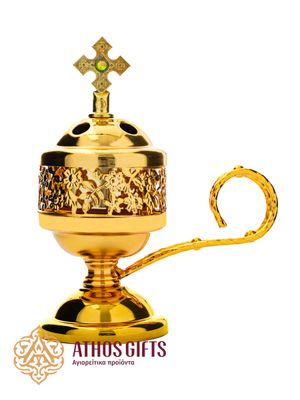 Metal Home Censer with a lid