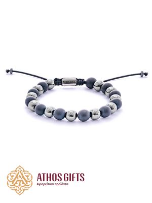 Onyx &amp; Hematite Bracelet