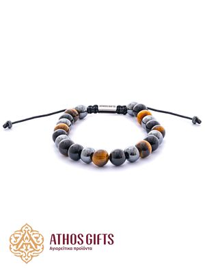 Tiger's Eye, Onyx &amp; Hematite Bracelet