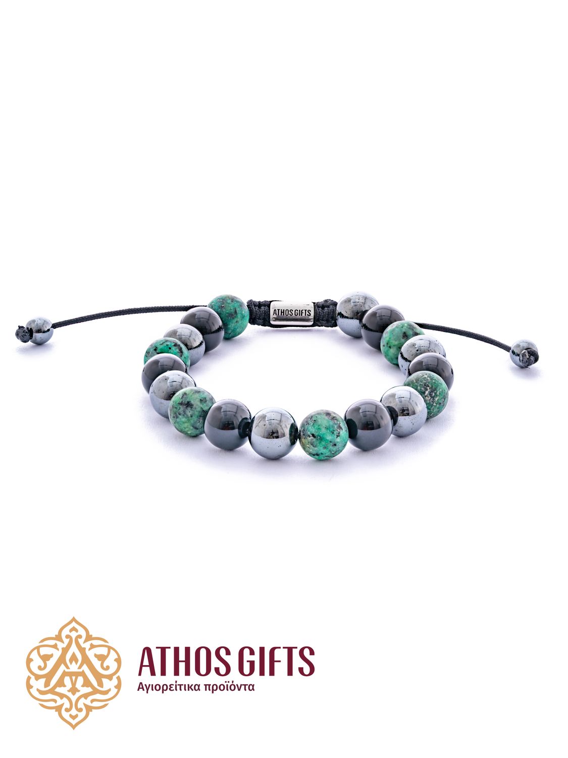 Turquoise, Onyx &amp; Hematite Bracelet