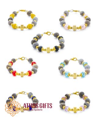 Tears of Virgin Mary Kids Bracelet with Seed Beads