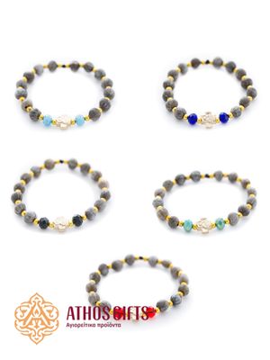 Tears of Virgin Mary bracelet with seed beads