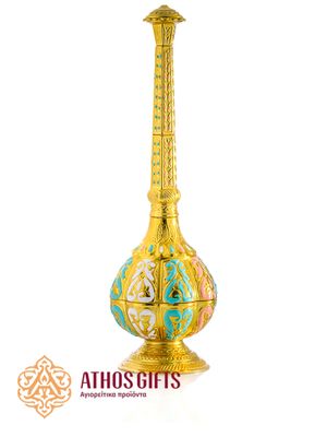 Gold-colored church aspergillum