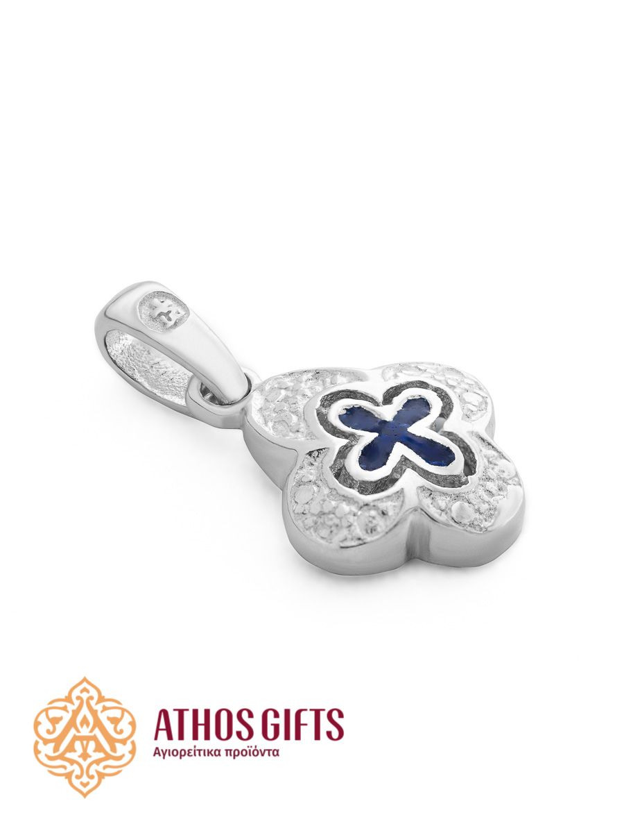 Sterling silver equilateral cross.