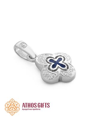 Sterling silver equilateral cross.
