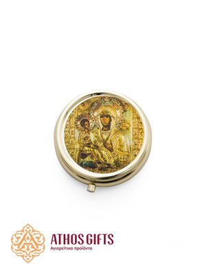 Pill box “Mother of God Triherousa”.
