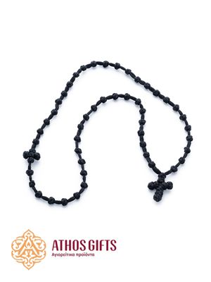 Komboskini prayer ropes are woven from wool or from a special cord used for braiding.