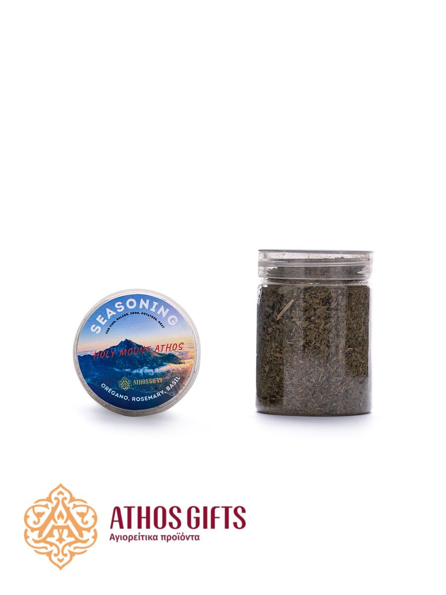 Original monastic blend of three herbs grown by the monks of Mount Athos