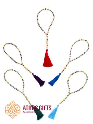 Orthodox prayer ropes “Tears of the Theotokos”, handmade by the monks of Athos