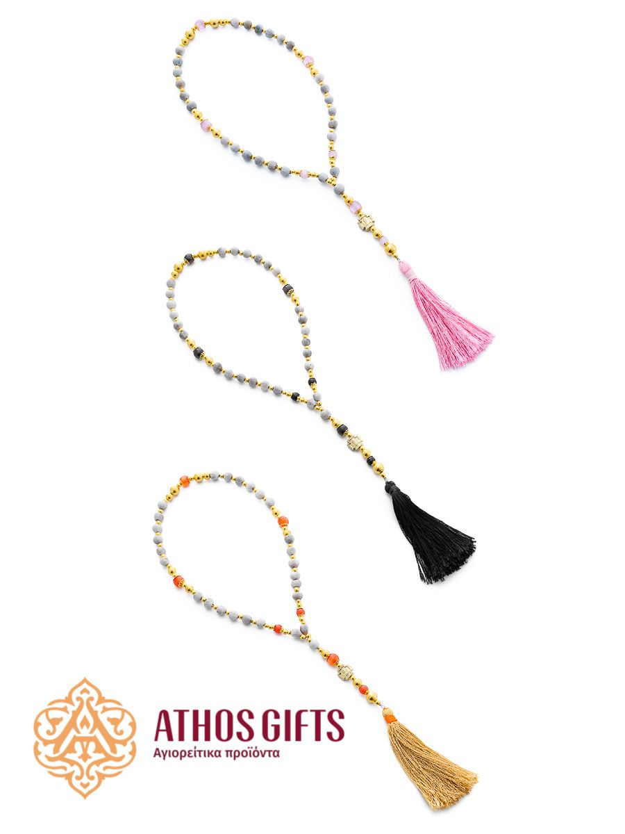 Orthodox prayer ropes “Tears of the Theotokos”, handmade by the monks of Athos