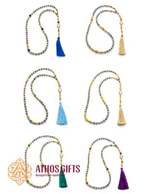 Orthodox prayer ropes “Tears of the Theotokos”, handmade by the monks of Athos