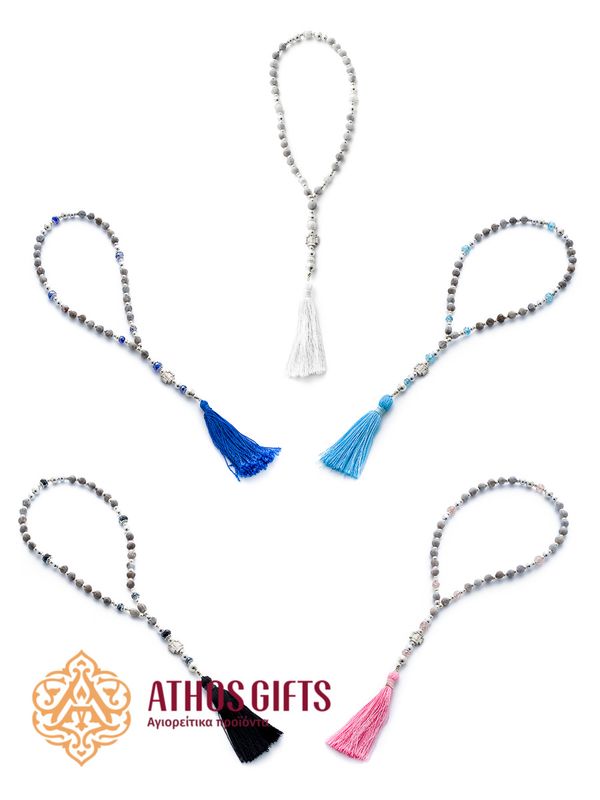 Orthodox prayer ropes “Tears of the Theotokos”, handmade by the monks of Athos