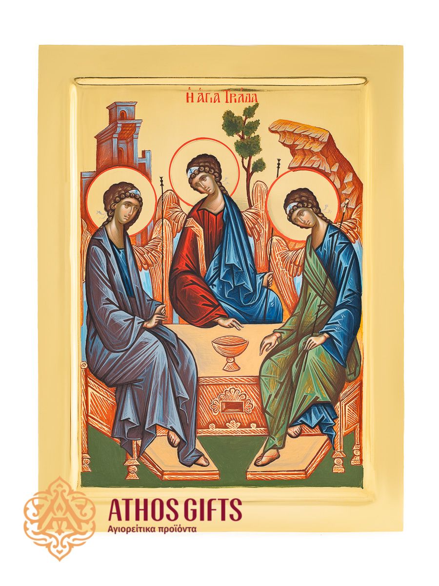 Andrei Rublev's Icon of The Holy Trinity