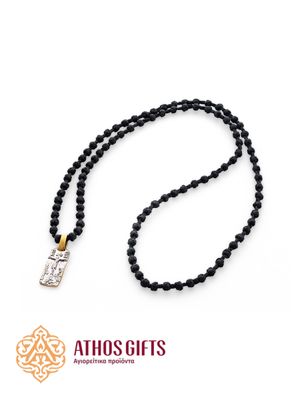 Prayer Rope with Silver Pendant | Crucifixion