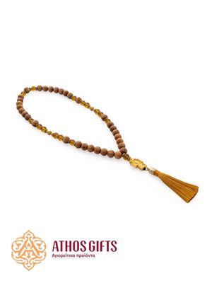 Aromatic Wooden Prayer Rope | 33 beads