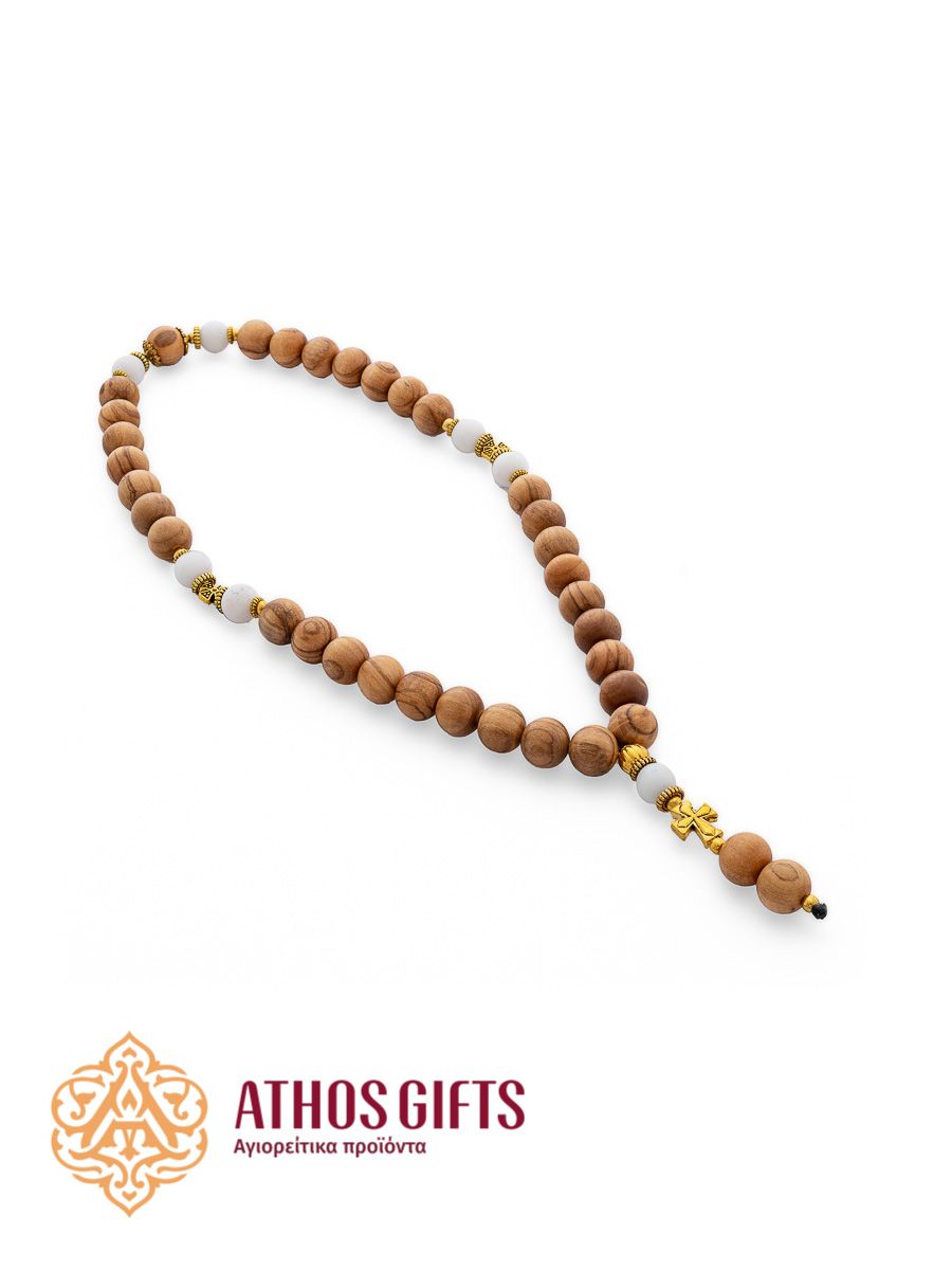 Aromatic Wooden Prayer Rope | 33 beads