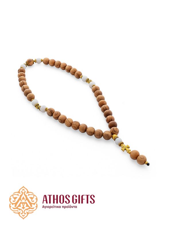 Aromatic Wooden Prayer Rope | 33 beads