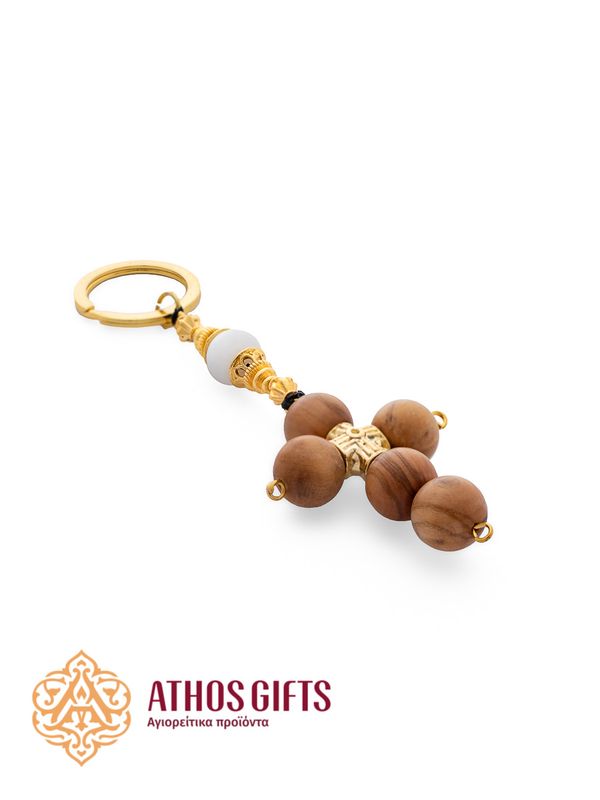 Aromatic Wooden Keychain | Cross