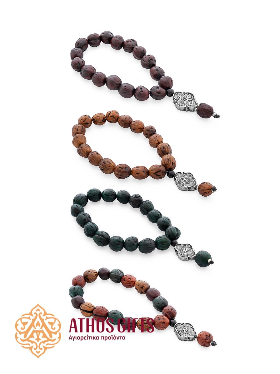 Aromatic Nutmeg Prayer Rope | 17 beads
