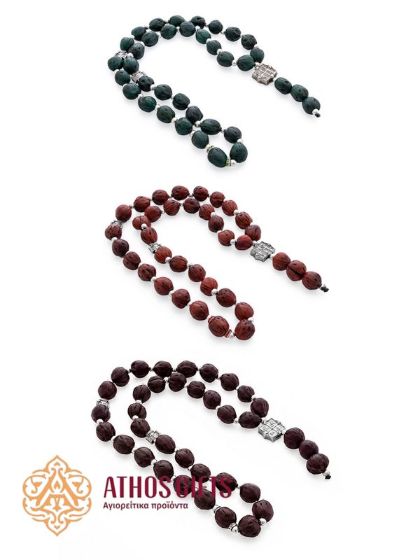 Aromatic Nutmeg Prayer Rope | 33 beads