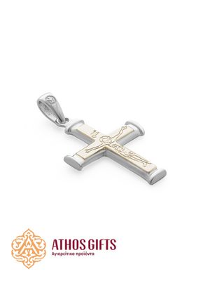 Sterling Silver Cross with the Crucifixion of Our Lord Jesus Christ