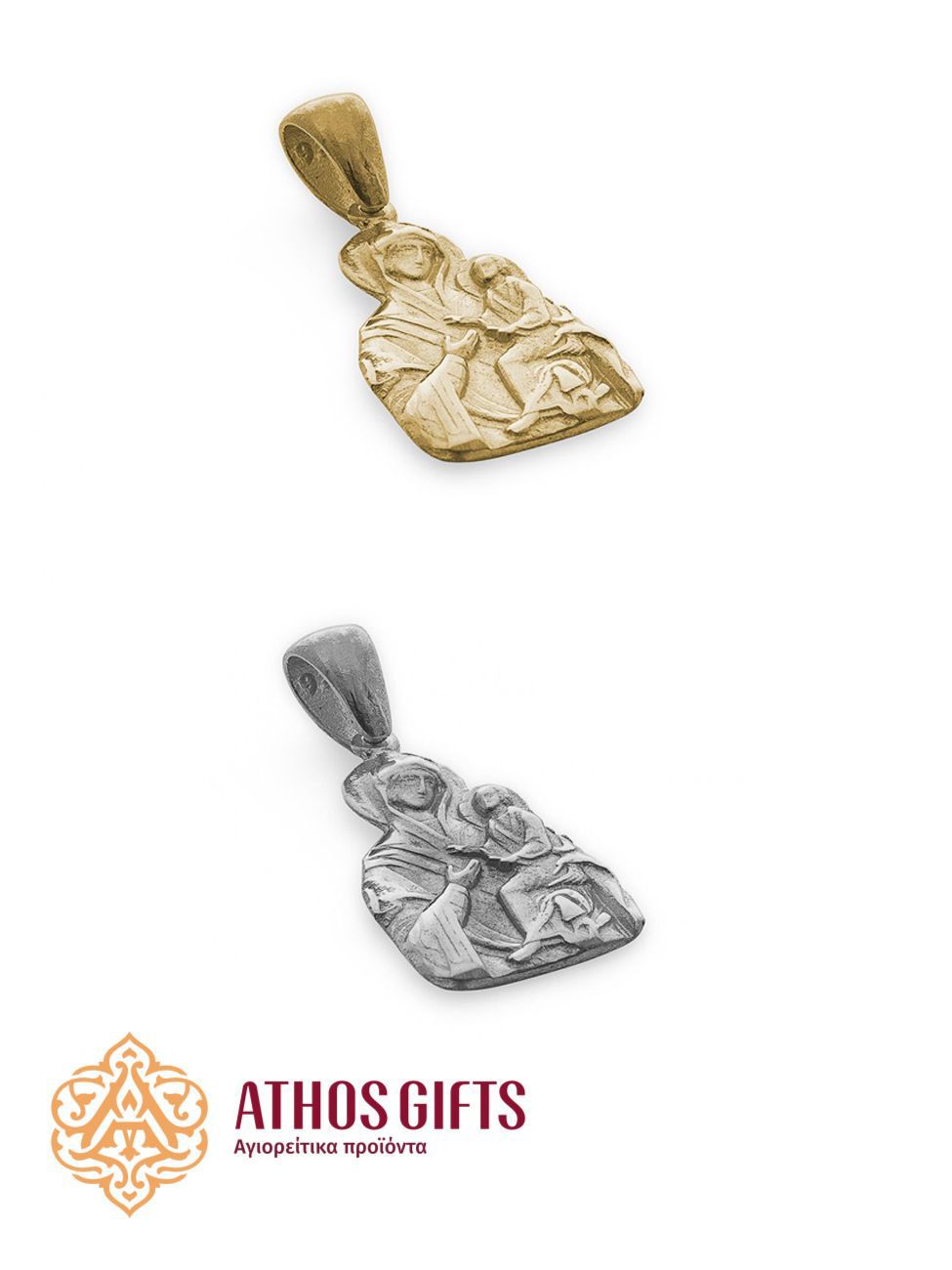 Sterling Silver Pendant | Mother of God Gorgoepikoos
