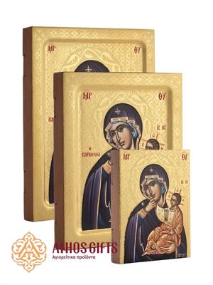 Handmade icon "Joy and Consolation".