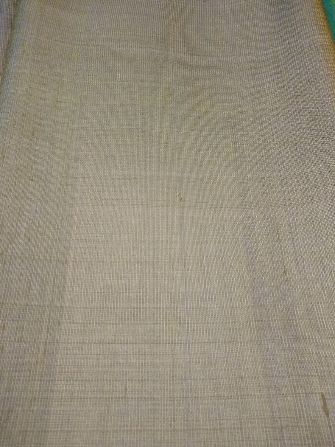 Grey Silk Fabric - Handmade