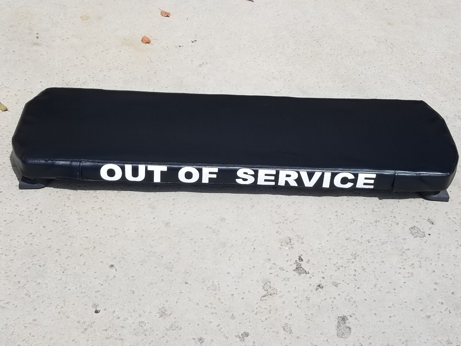Out of service Police Fire Ambulance EMS light bar cover  (44&quot;THROUGH 64&quot;)