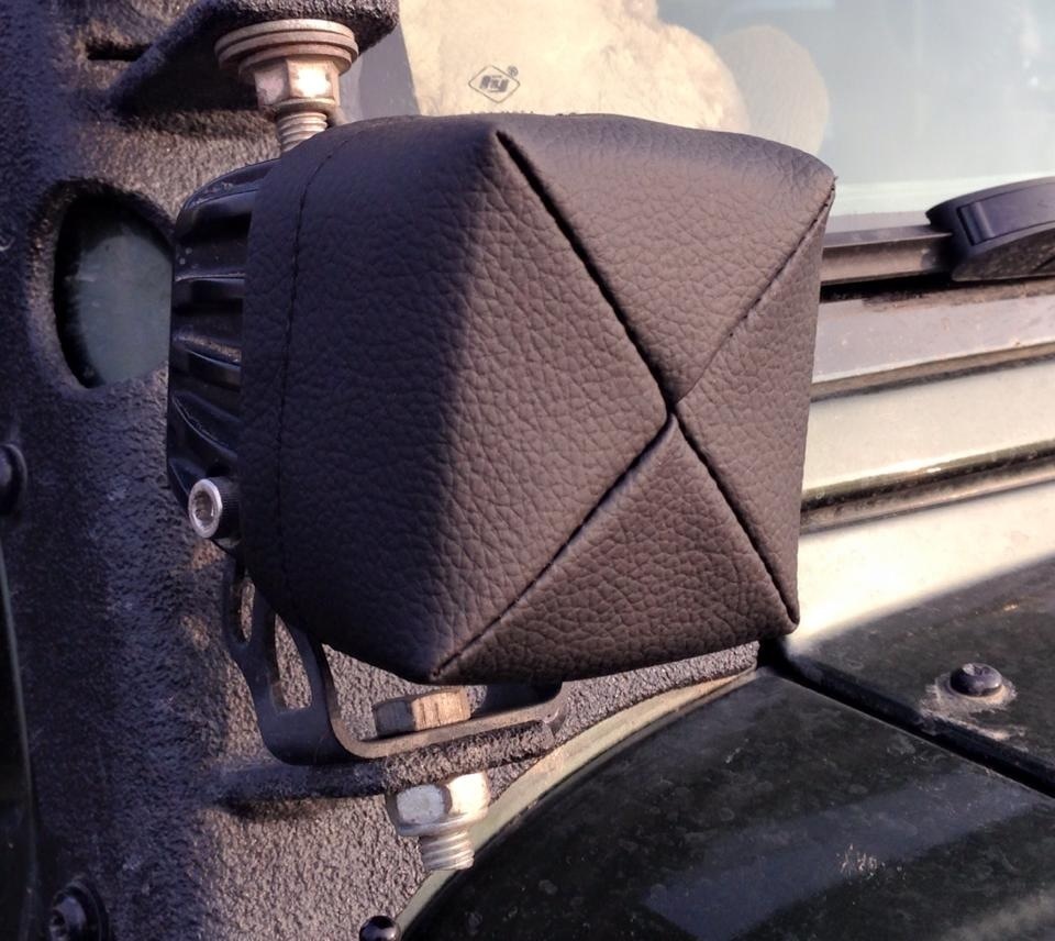 3 x 3  SQUARE POD LIGHT COVER SET {2}