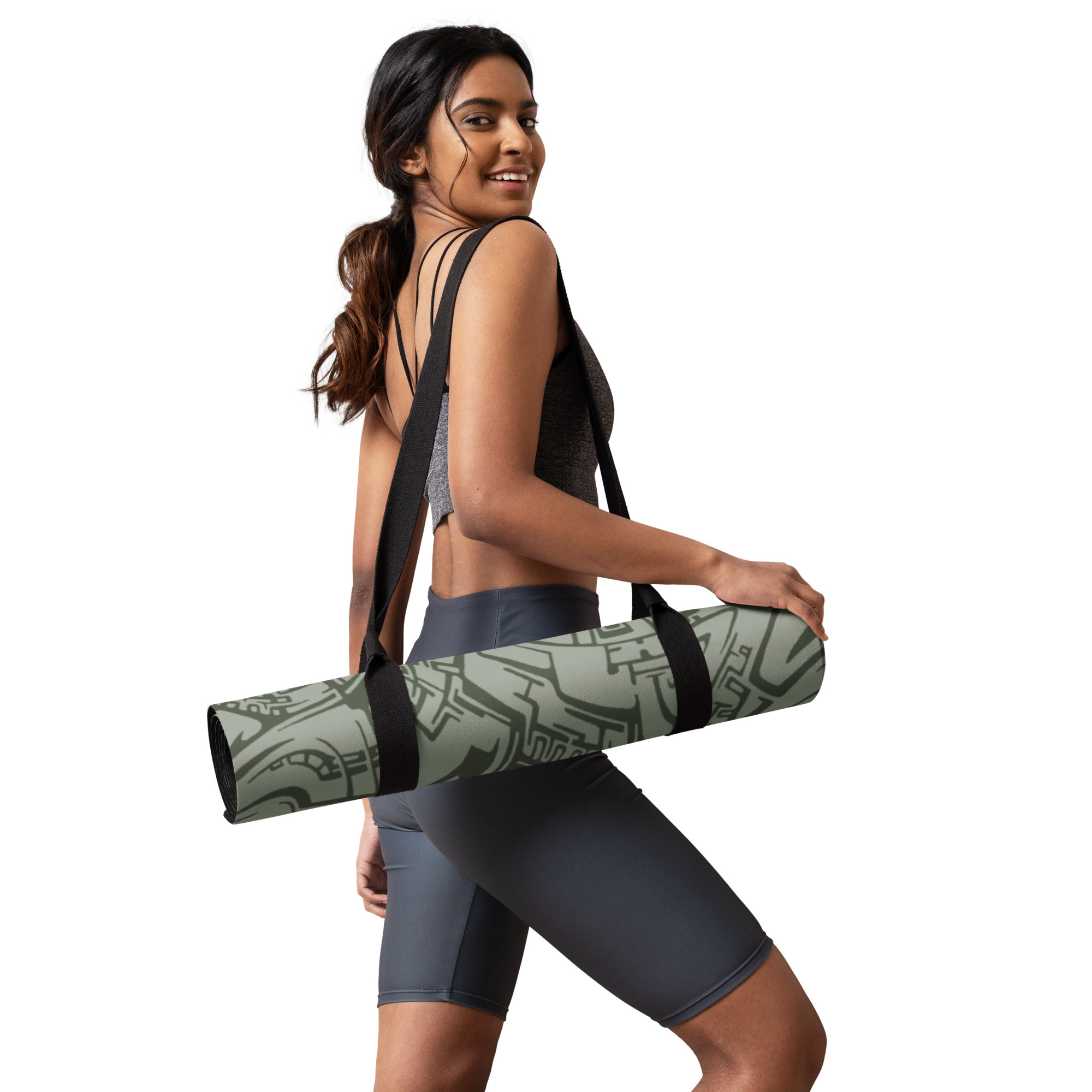 Zoorium - GrayGreen - Yoga mat Zoorium - GrayGreen - Yoga mat