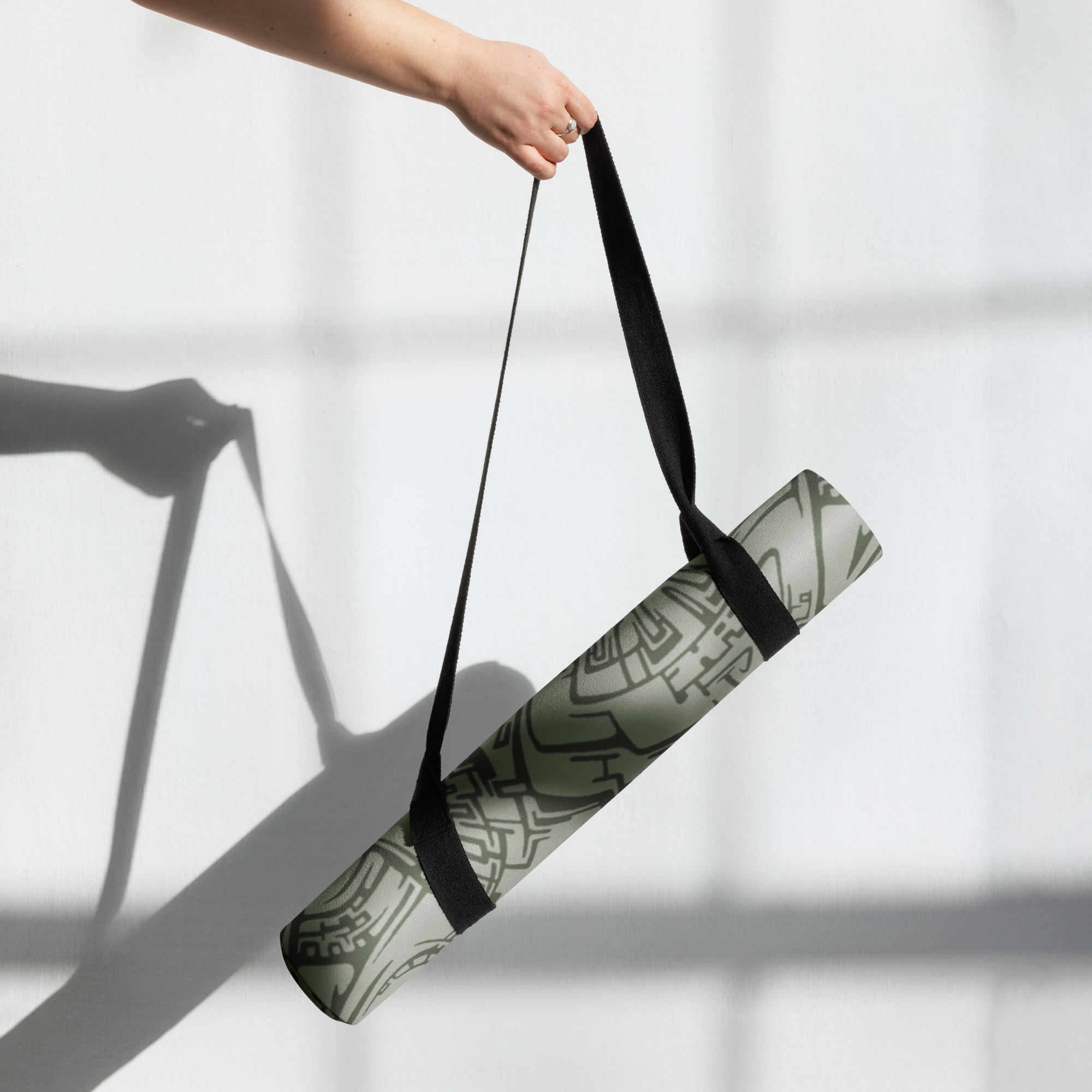 Zoorium - GrayGreen - Yoga mat Zoorium - GrayGreen - Yoga mat