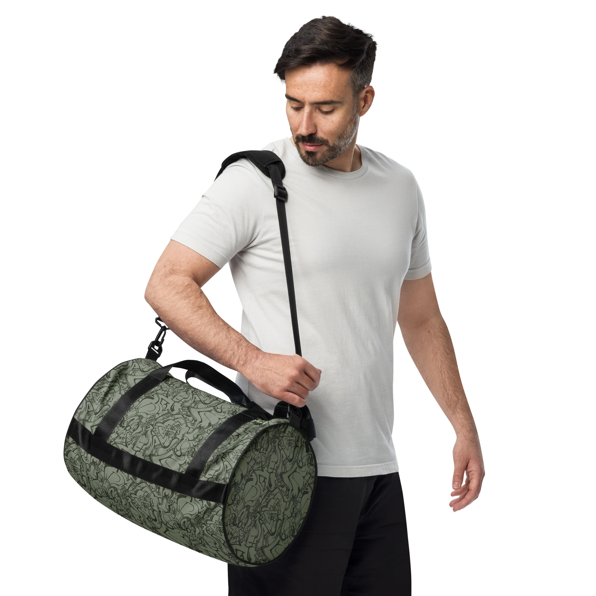 Zoorium - GrayGreen - Gym bag Zoorium - GrayGreen - Gym bag
